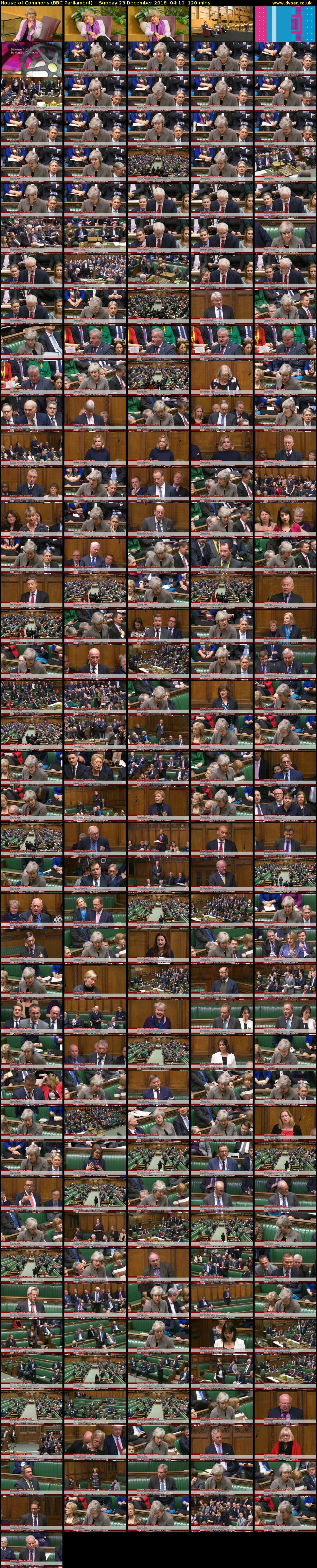 House of Commons (BBC Parliament) Sunday 23 December 2018 04:10 - 06:10