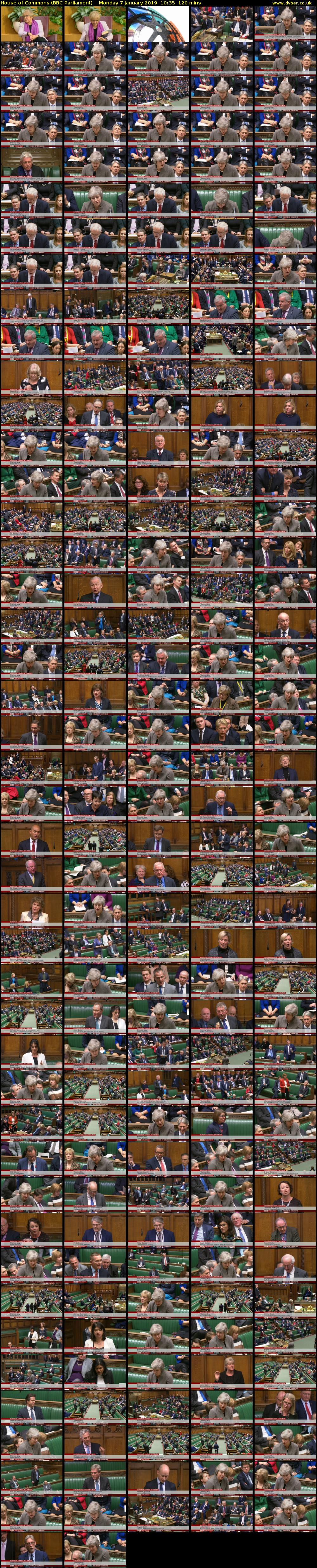 House of Commons (BBC Parliament) Monday 7 January 2019 10:35 - 12:35