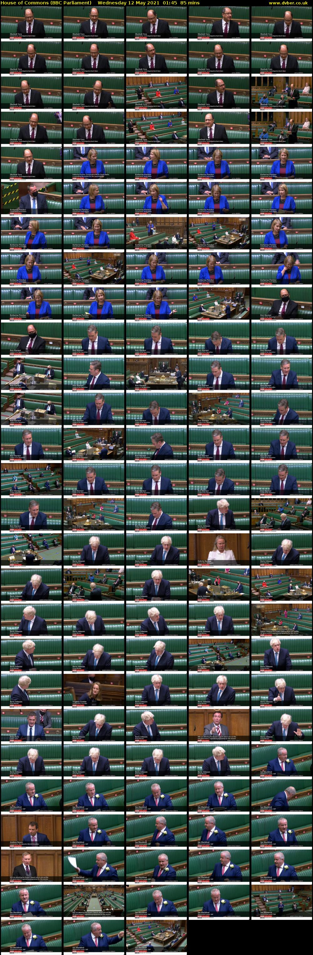 House of Commons (BBC Parliament) Wednesday 12 May 2021 01:45 - 03:10