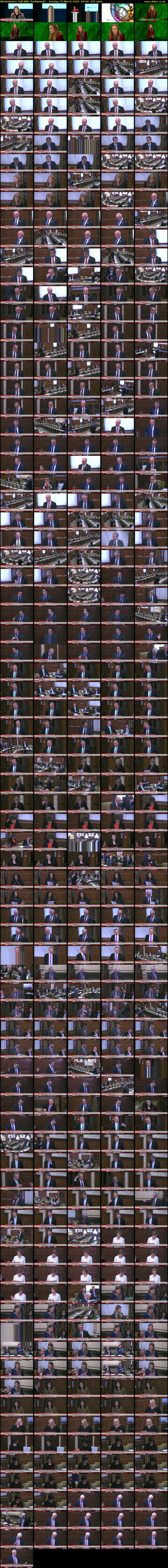 Westminster Hall (BBC Parliament) Sunday 15 March 2020 06:00 - 10:55