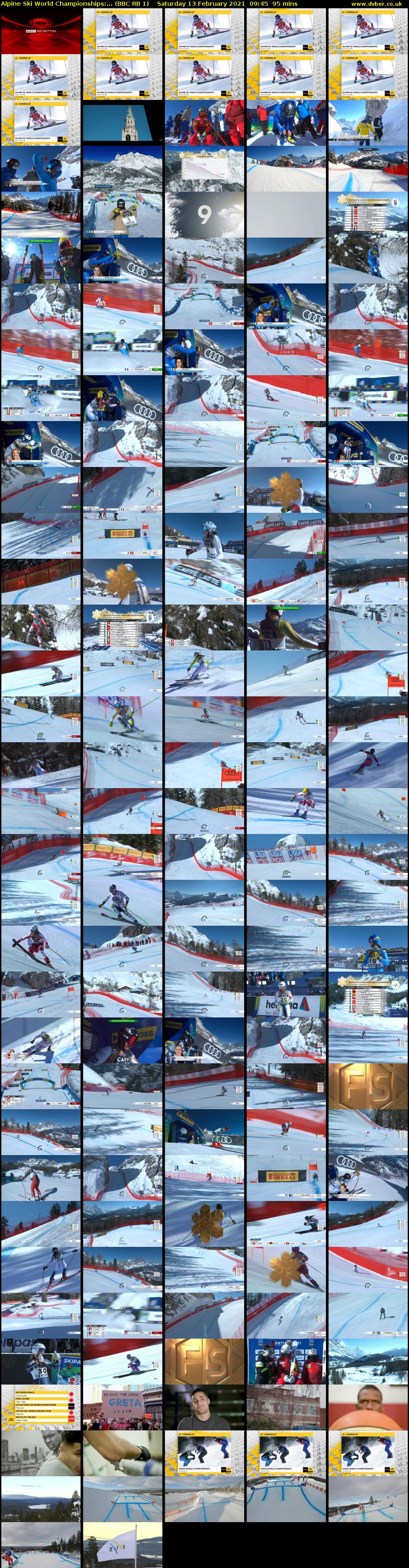Alpine Ski World Championships:... (BBC RB 1) Saturday 13 February 2021 09:45 - 11:20