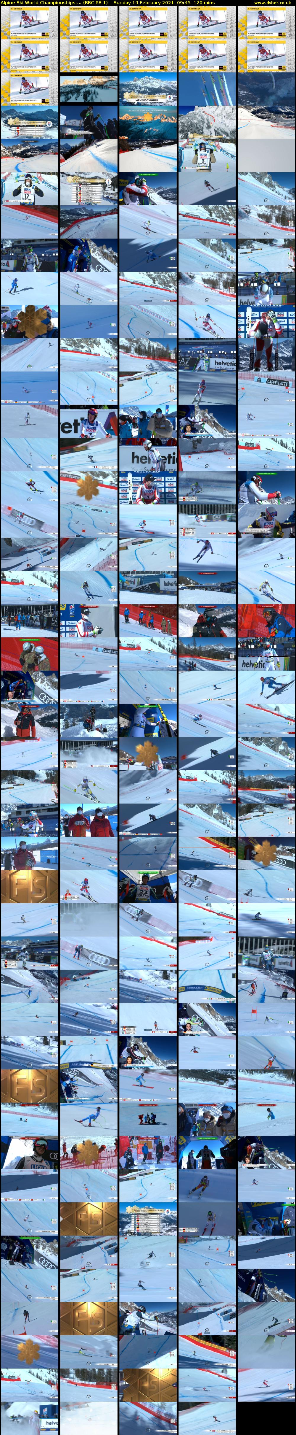 Alpine Ski World Championships:... (BBC RB 1) Sunday 14 February 2021 09:45 - 11:45