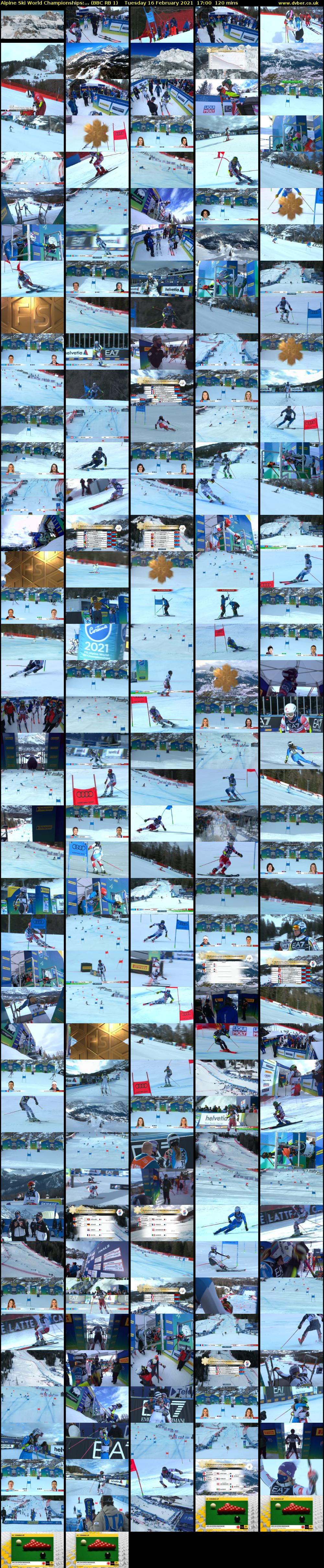 Alpine Ski World Championships:... (BBC RB 1) Tuesday 16 February 2021 17:00 - 19:00
