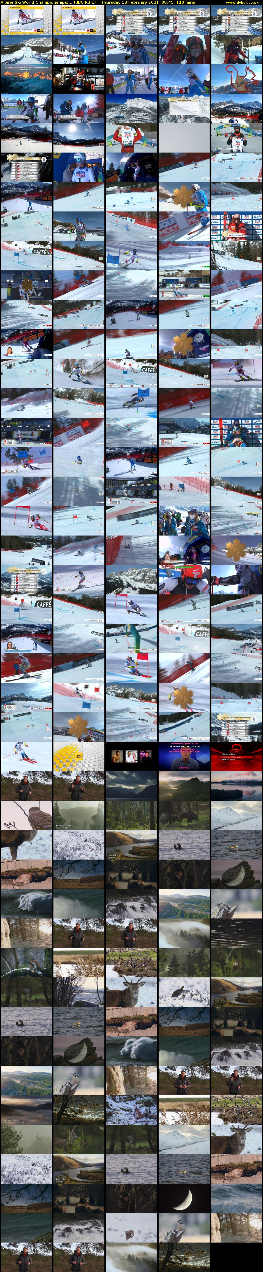 Alpine Ski World Championships:... (BBC RB 1) Thursday 18 February 2021 08:45 - 10:45