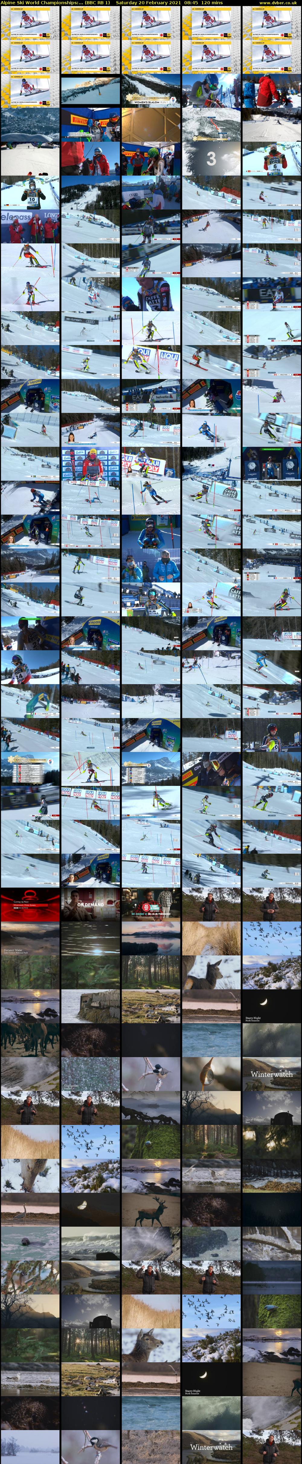 Alpine Ski World Championships:... (BBC RB 1) Saturday 20 February 2021 08:45 - 10:45