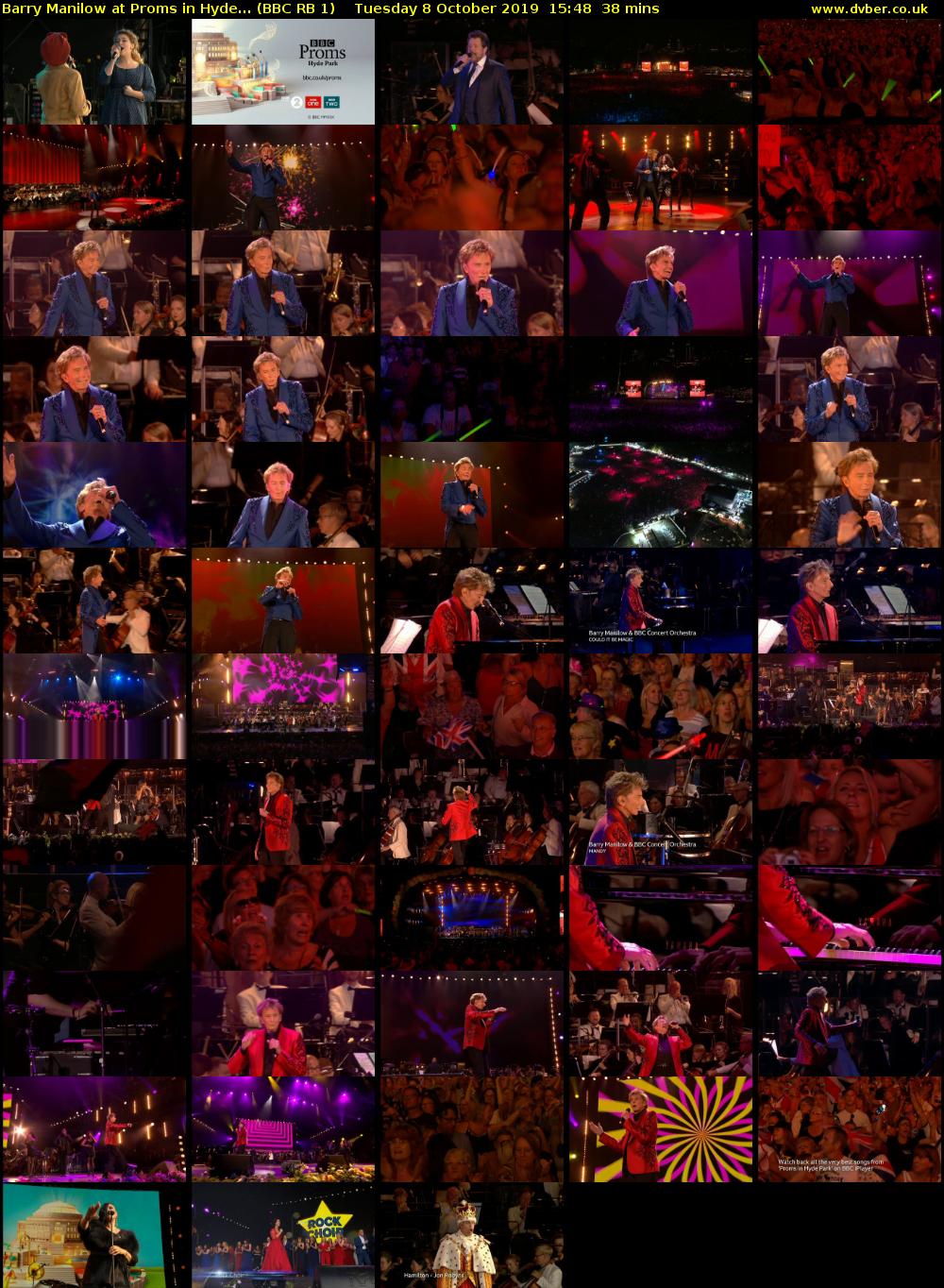Barry Manilow at Proms in Hyde... (BBC RB 1) Tuesday 8 October 2019 15:48 - 16:26