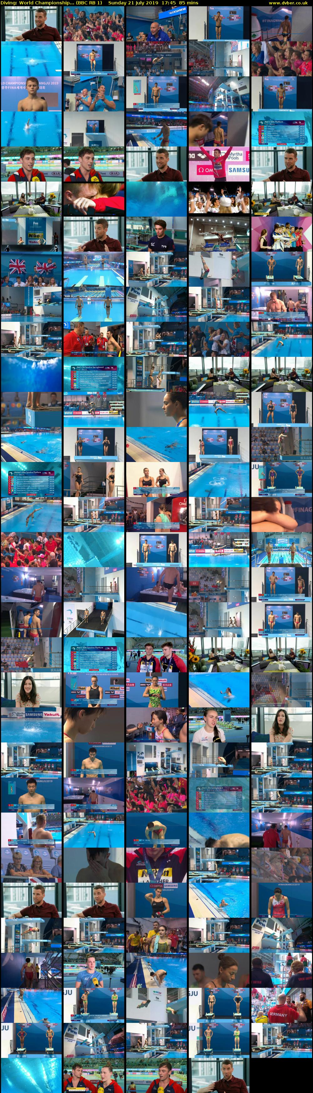 Diving: World Championship... (BBC RB 1) Sunday 21 July 2019 17:45 - 19:10