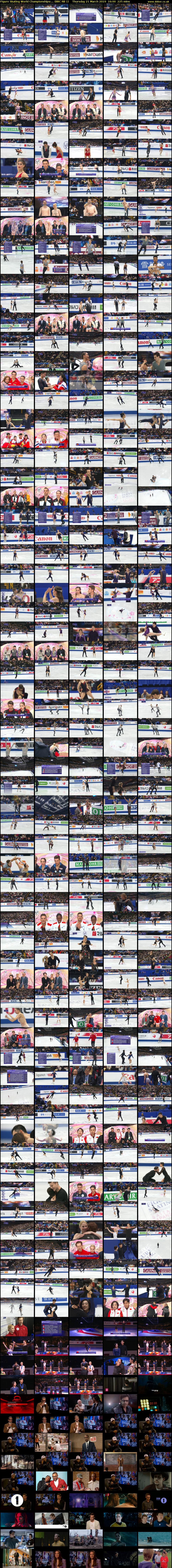 Figure Skating World Championships:... (BBC RB 1) Thursday 21 March 2019 16:00 - 19:45