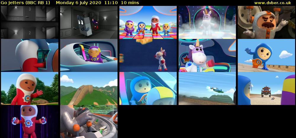 Go Jetters (BBC RB 1) Monday 6 July 2020 11:10 - 11:20