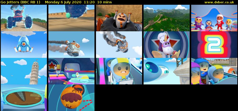 Go Jetters (BBC RB 1) Monday 6 July 2020 11:20 - 11:30