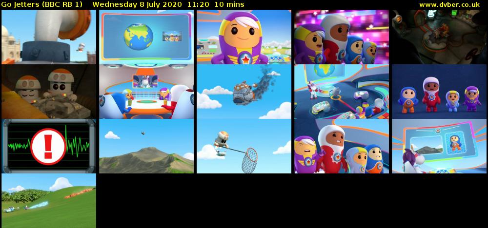 Go Jetters (BBC RB 1) Wednesday 8 July 2020 11:20 - 11:30