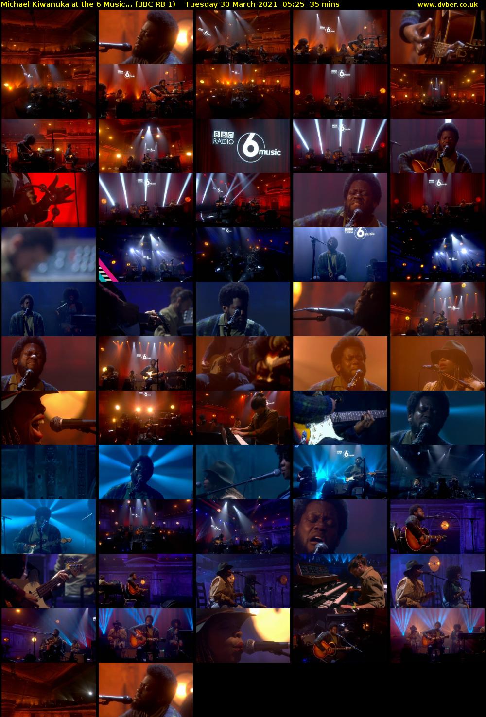 Michael Kiwanuka at the 6 Music... (BBC RB 1) Tuesday 30 March 2021 05:25 - 06:00