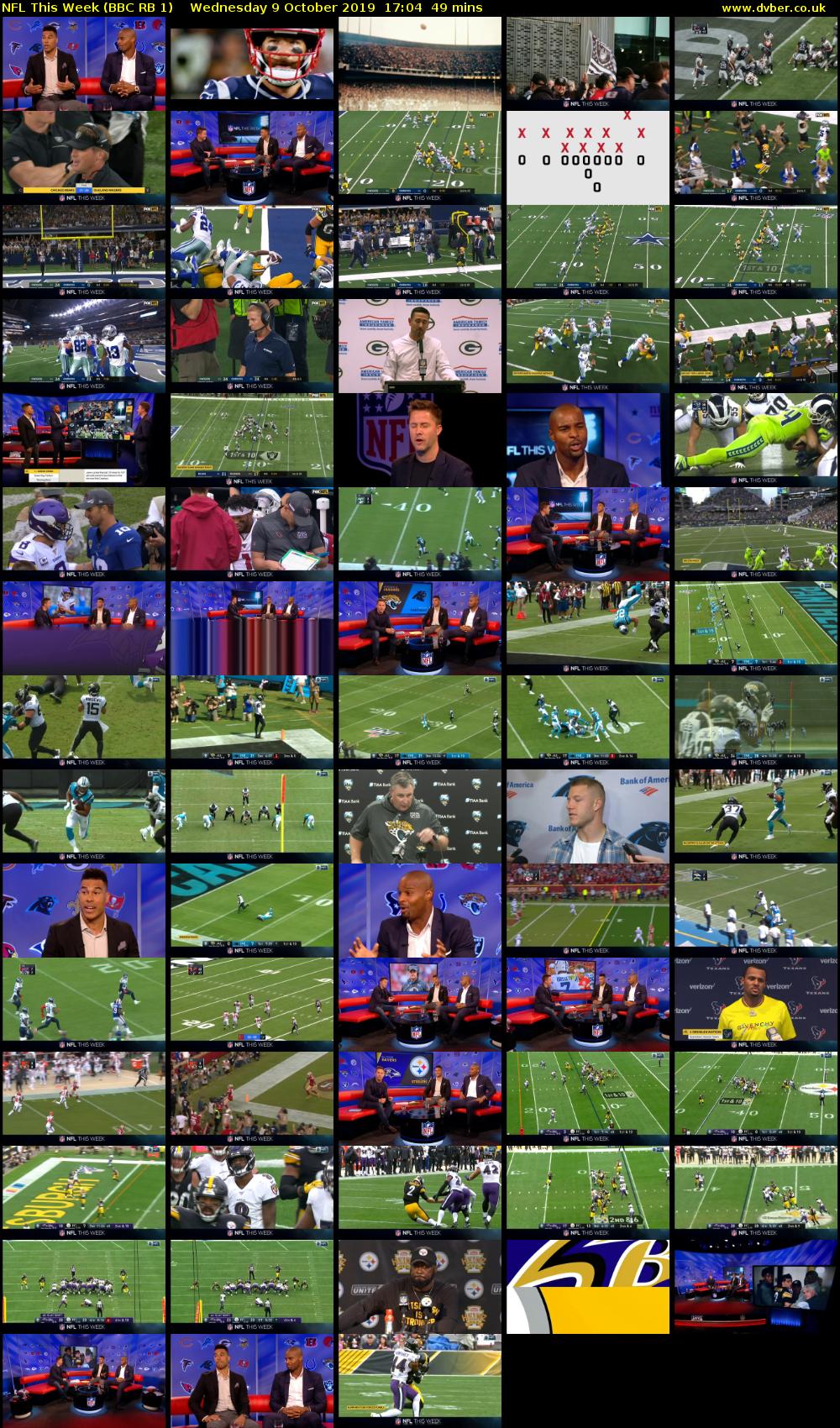 NFL This Week (BBC RB 1) Wednesday 9 October 2019 17:04 - 17:53