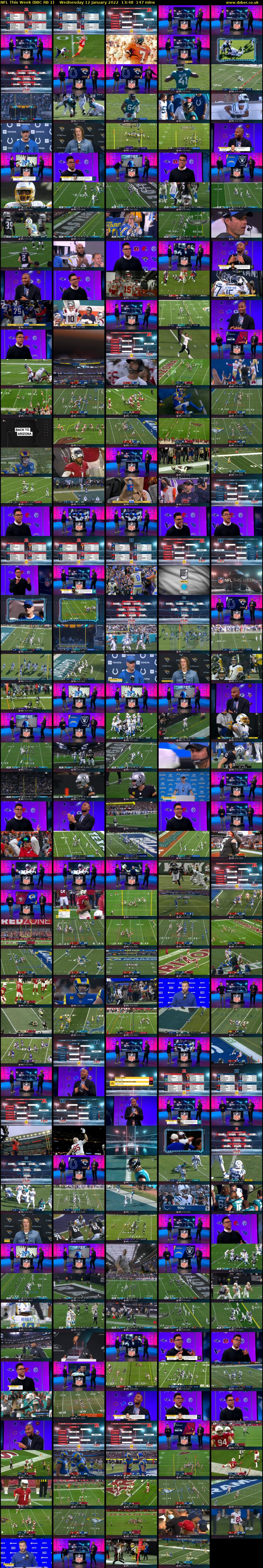 NFL This Week (BBC RB 1) Wednesday 12 January 2022 13:48 - 16:15