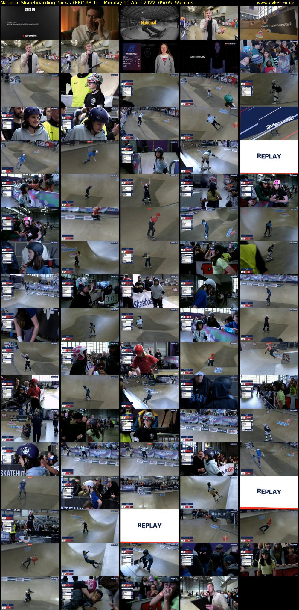 National Skateboarding Park... (BBC RB 1) Monday 11 April 2022 05:05 - 06:00