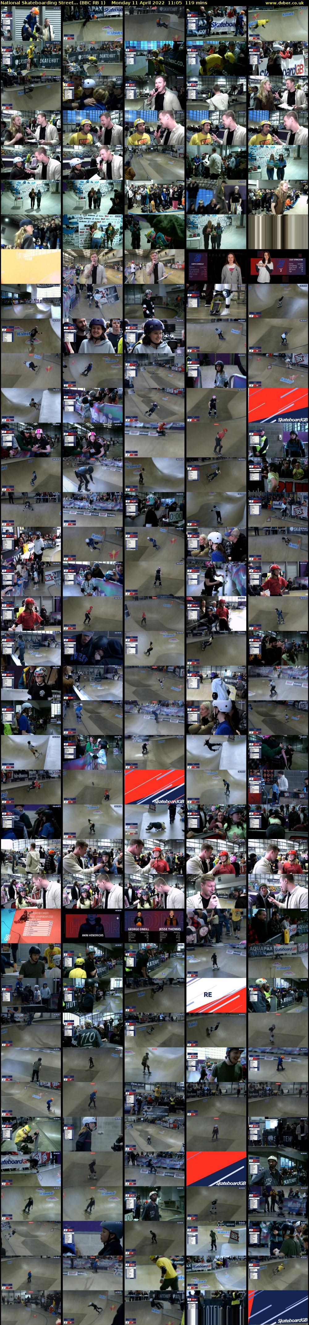 National Skateboarding Street... (BBC RB 1) Monday 11 April 2022 11:05 - 13:04