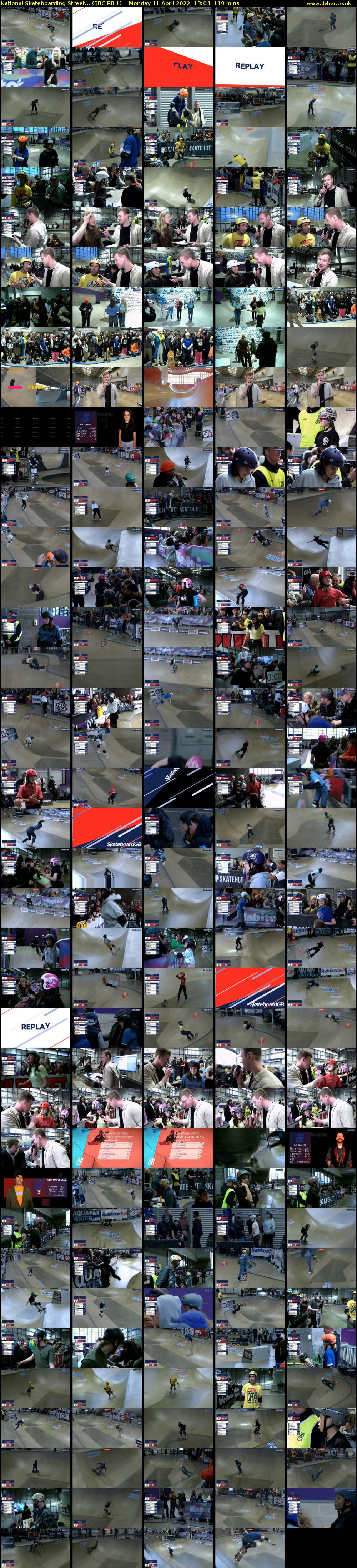 National Skateboarding Street... (BBC RB 1) Monday 11 April 2022 13:04 - 15:03