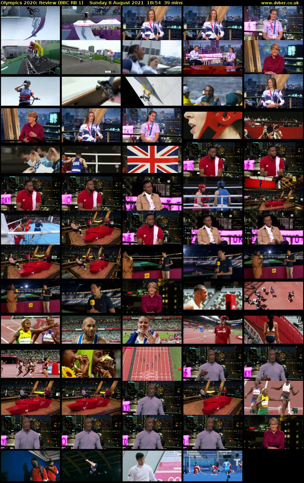 Olympics 2020: Review (BBC RB 1) Sunday 8 August 2021 18:54 - 19:33