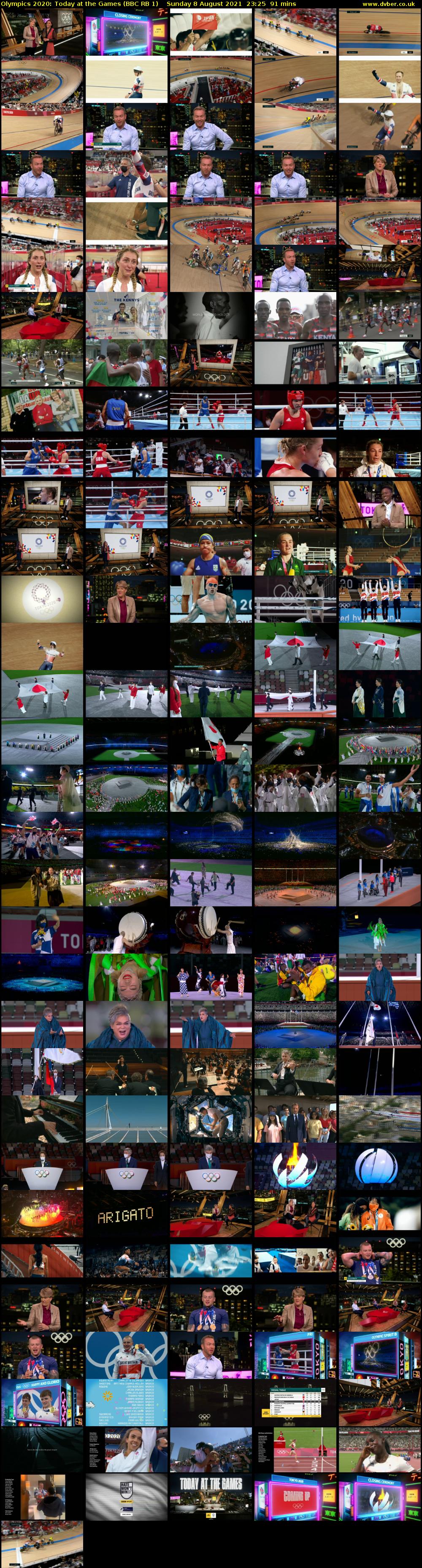 Olympics 2020: Today at the Games (BBC RB 1) Sunday 8 August 2021 23:25 - 00:56