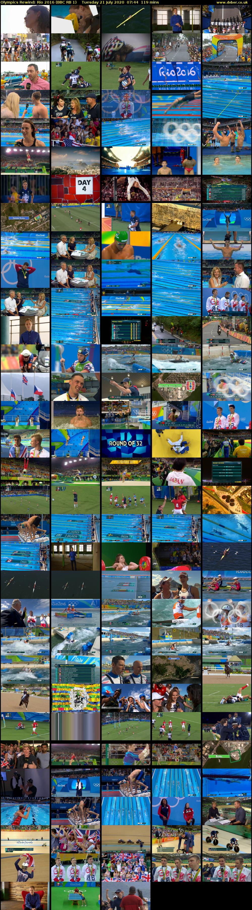 Olympics Rewind: Rio 2016 (BBC RB 1) Tuesday 21 July 2020 07:44 - 09:43