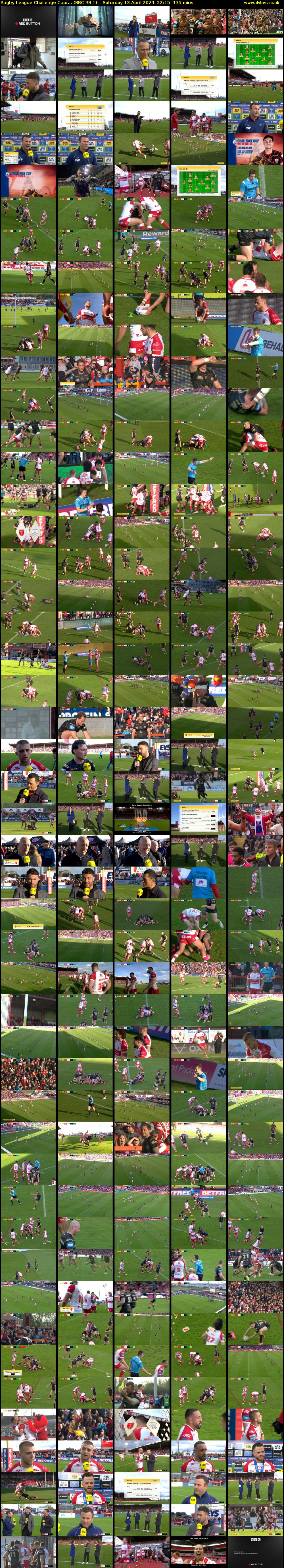 Rugby League Challenge Cup:... (BBC RB 1) Saturday 13 April 2024 22:15 - 00:30