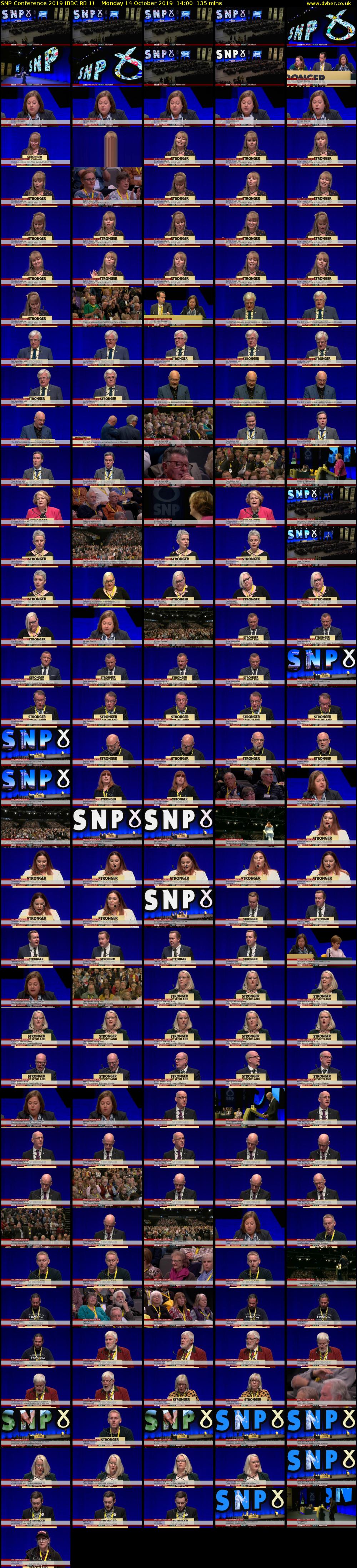 SNP Conference 2019 (BBC RB 1) Monday 14 October 2019 14:00 - 16:15