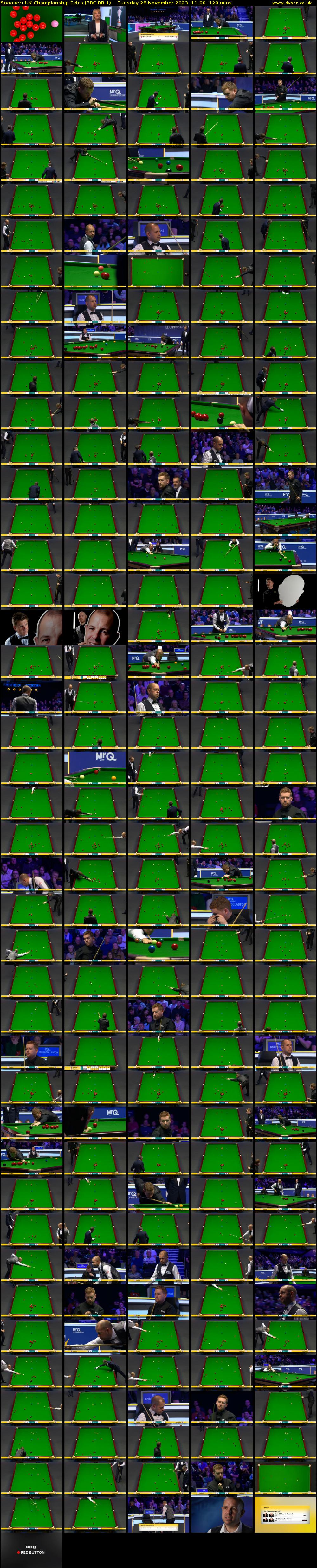 Snooker: UK Championship Extra (BBC RB 1) Tuesday 28 November 2023 11:00 - 13:00
