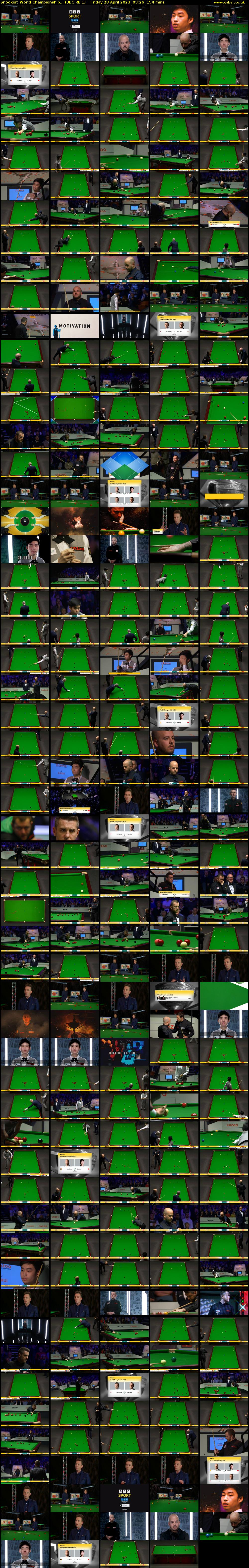 Snooker: World Championship... (BBC RB 1) Friday 28 April 2023 03:26 - 06:00