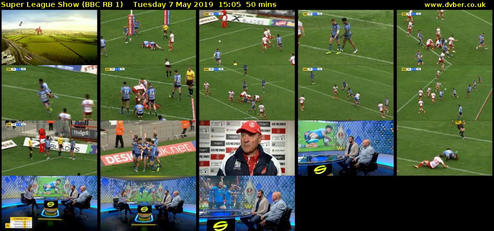 Super League Show (BBC RB 1) Tuesday 7 May 2019 15:05 - 15:55