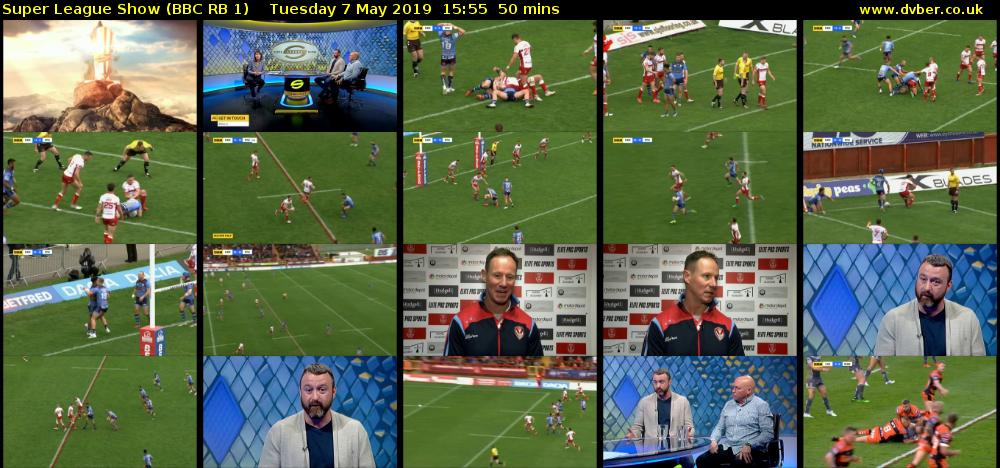 Super League Show (BBC RB 1) Tuesday 7 May 2019 15:55 - 16:45