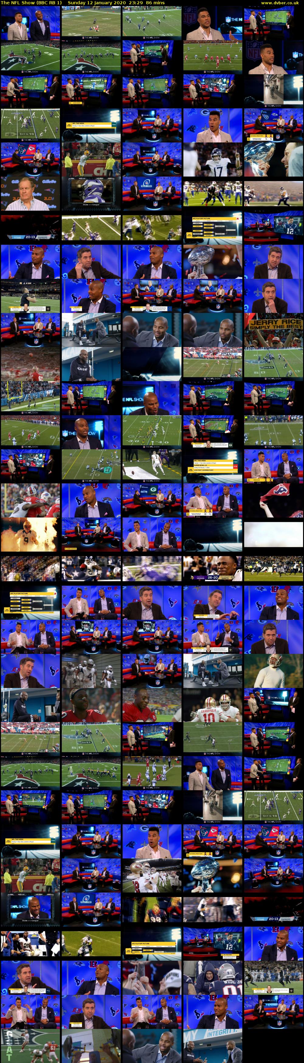 The NFL Show (BBC RB 1) Sunday 12 January 2020 23:29 - 00:55