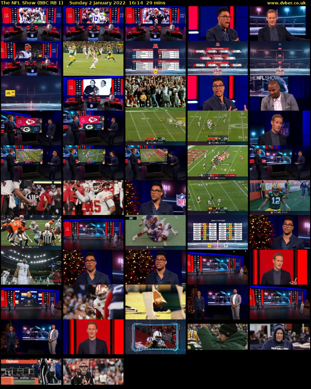 The NFL Show (BBC RB 1) Sunday 2 January 2022 16:14 - 16:43