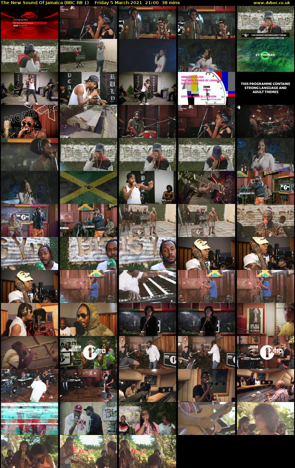 The New Sound of Jamaica (BBC RB 1) Friday 5 March 2021 21:00 - 21:38