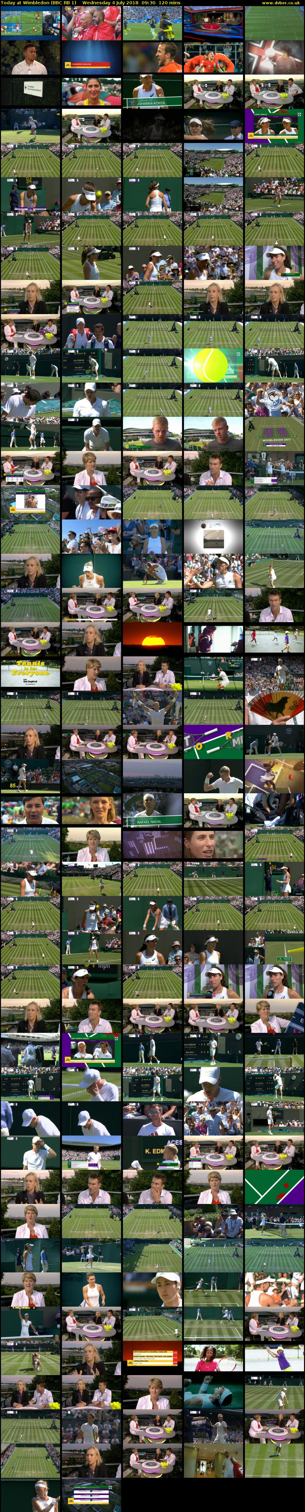 Today at Wimbledon (BBC RB 1) Wednesday 4 July 2018 09:30 - 11:30