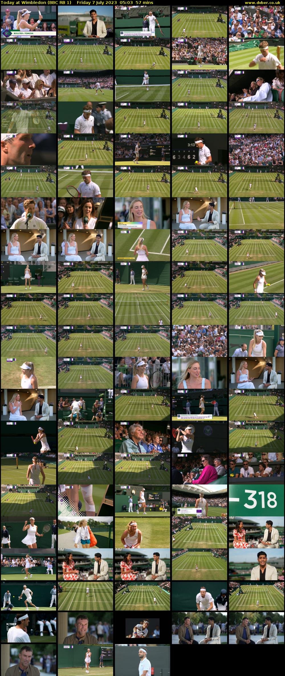 Today at Wimbledon (BBC RB 1) Friday 7 July 2023 05:03 - 06:00