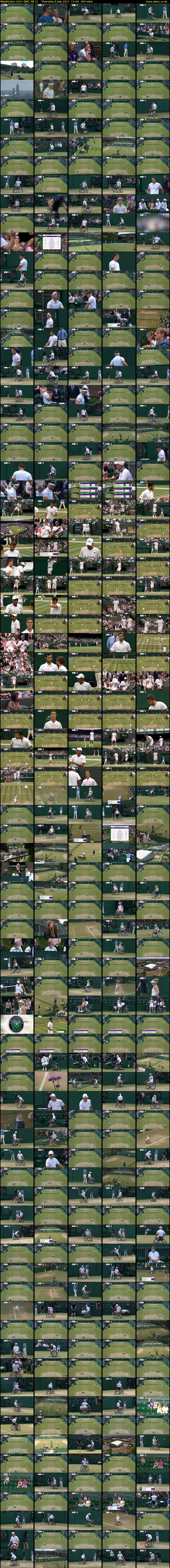 Wimbledon 2021 (BBC RB 1) Thursday 8 July 2021 11:00 - 16:00