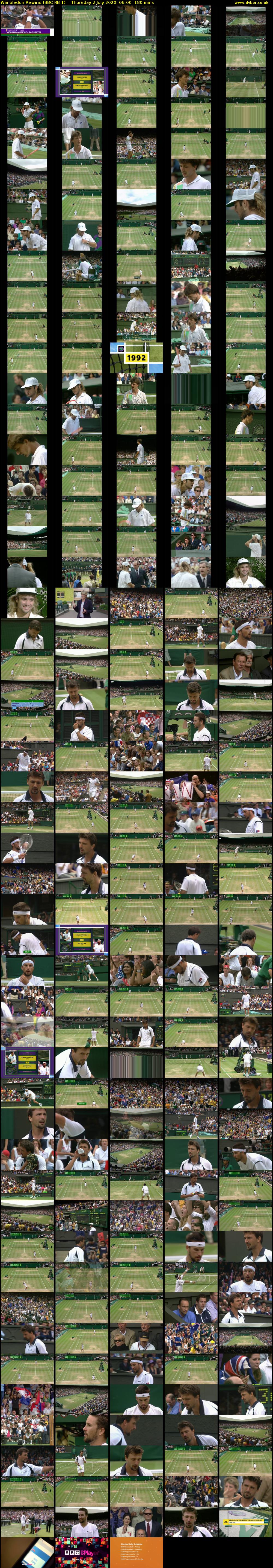 Wimbledon Rewind (BBC RB 1) Thursday 2 July 2020 06:00 - 09:00