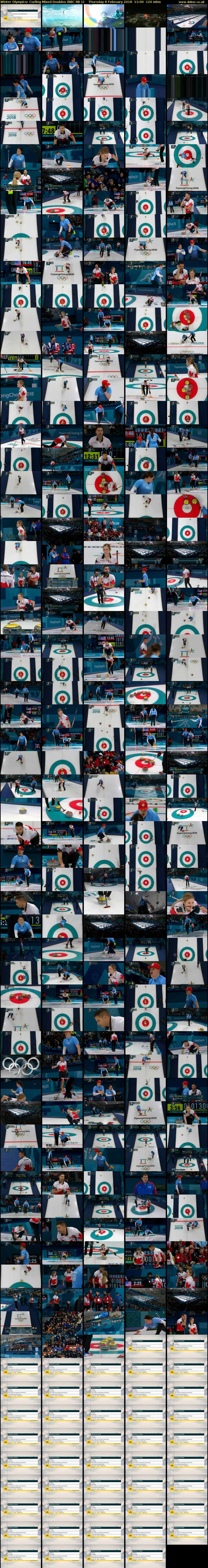 Winter Olympics: Curling Mixed Doubles (BBC RB 1) Thursday 8 February 2018 11:00 - 13:00