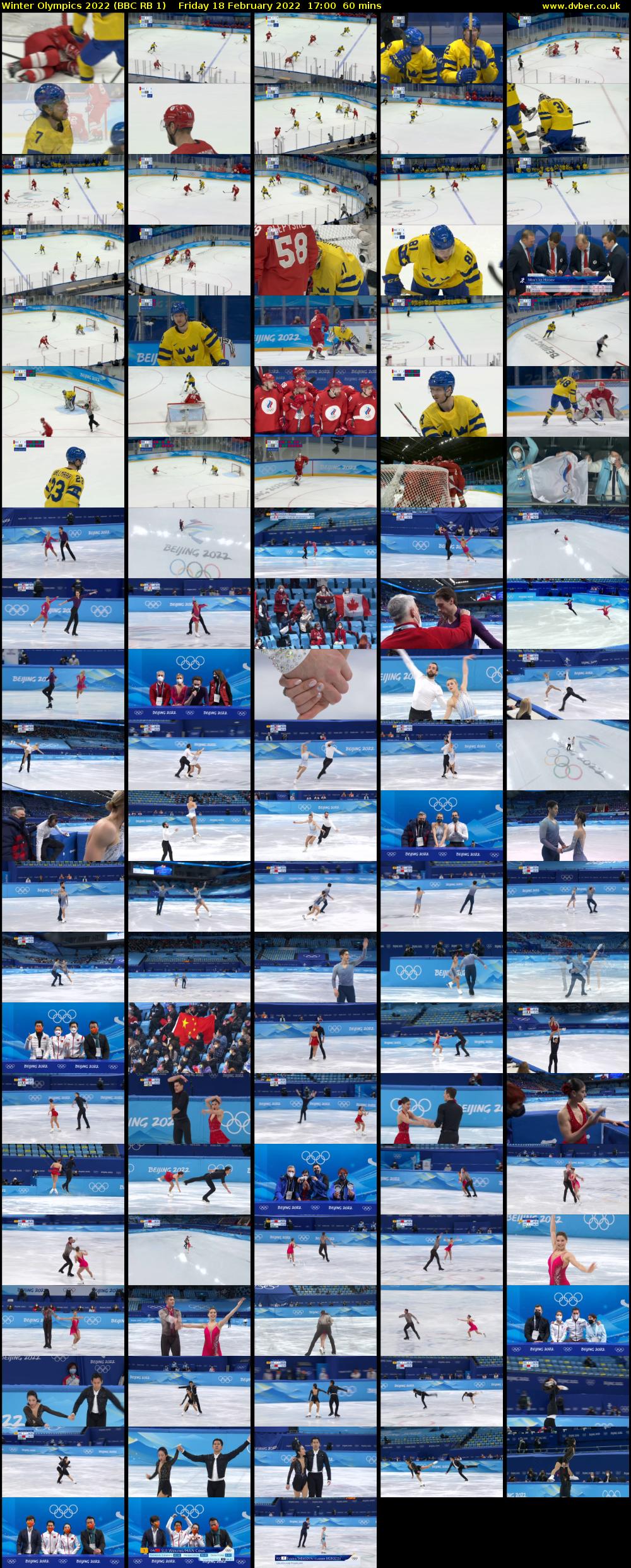 Winter Olympics 2022 (BBC RB 1) Friday 18 February 2022 17:00 - 18:00