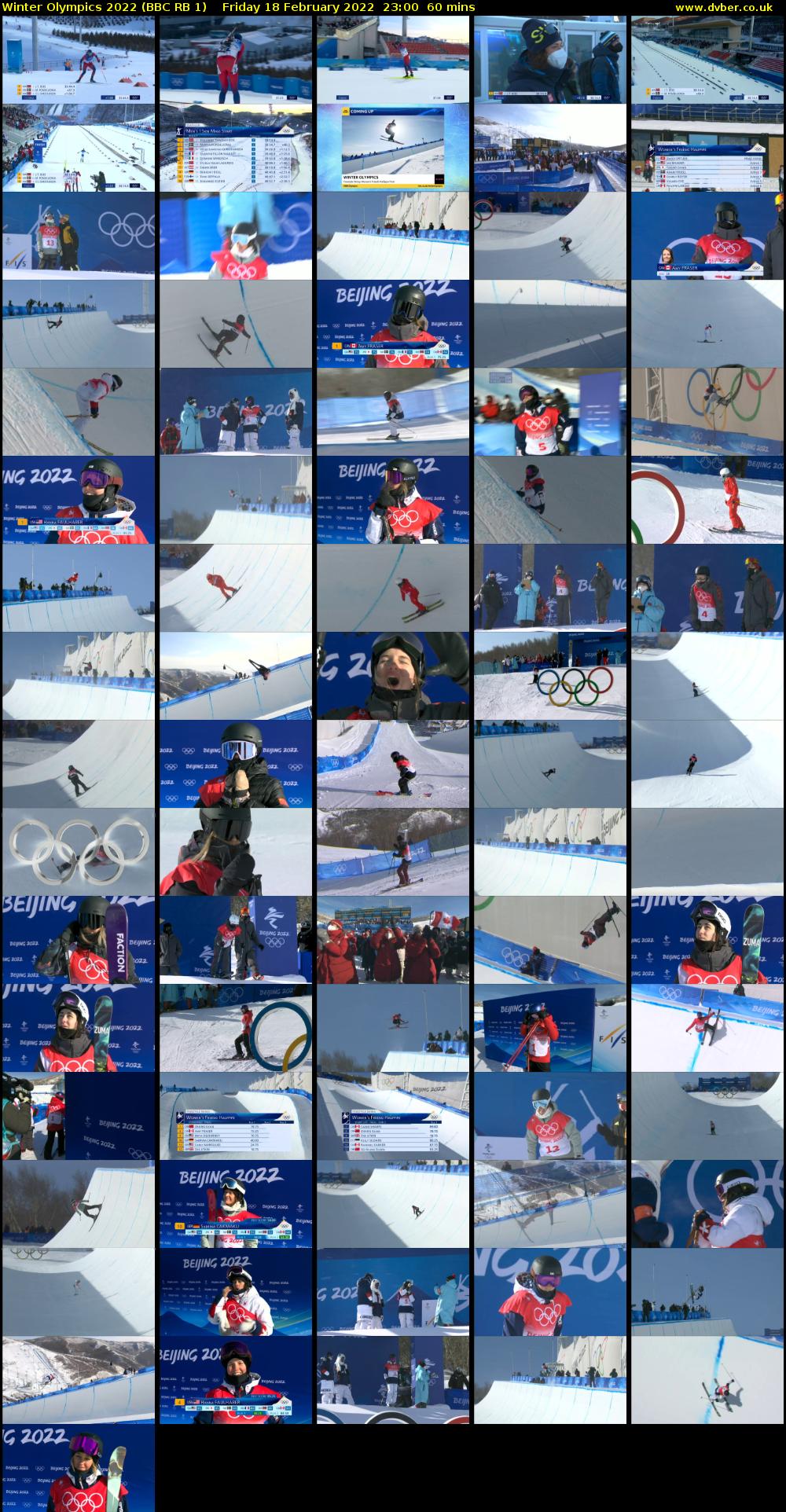 Winter Olympics 2022 (BBC RB 1) Friday 18 February 2022 23:00 - 00:00