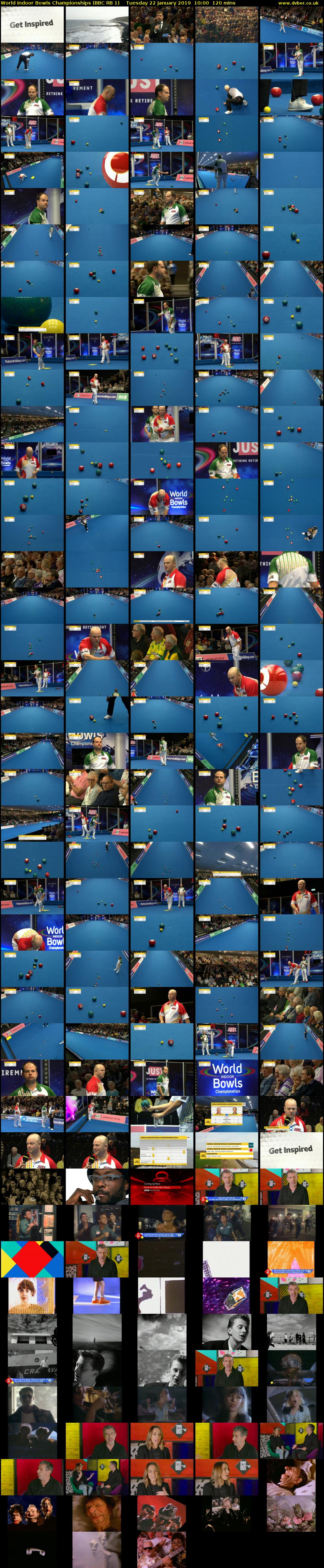 World Indoor Bowls Championships (BBC RB 1) Tuesday 22 January 2019 10:00 - 12:00