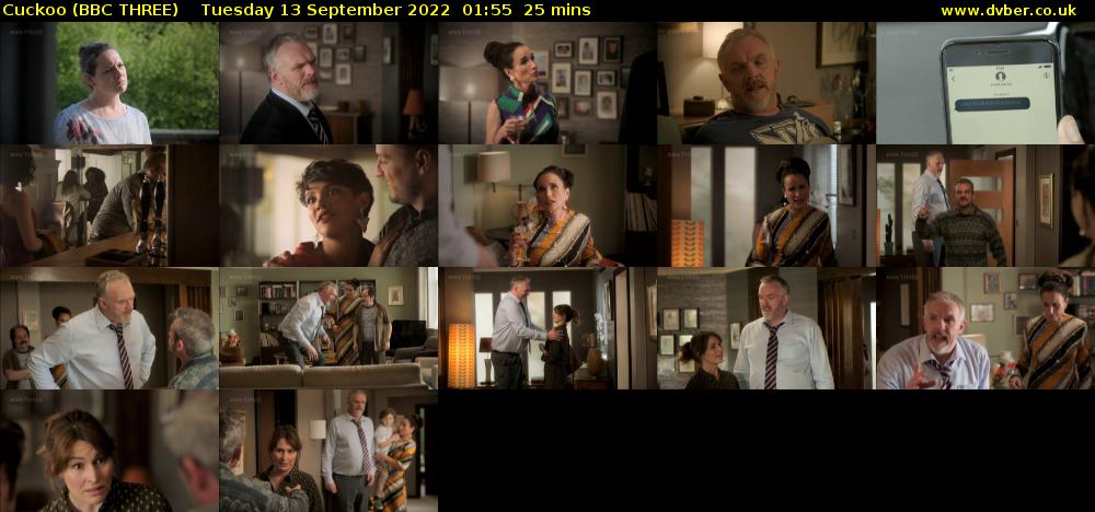 Cuckoo (BBC THREE) Tuesday 13 September 2022 01:55 - 02:20