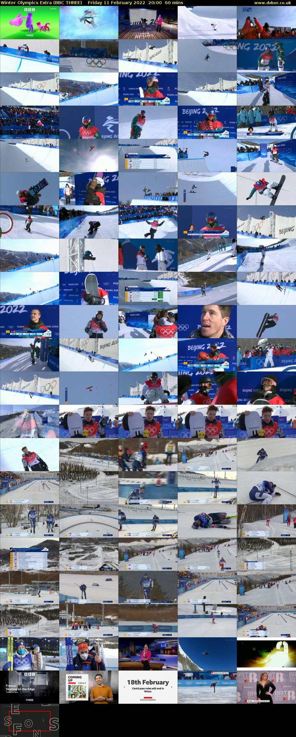 Winter Olympics Extra (BBC THREE) Friday 11 February 2022 20:00 - 21:00