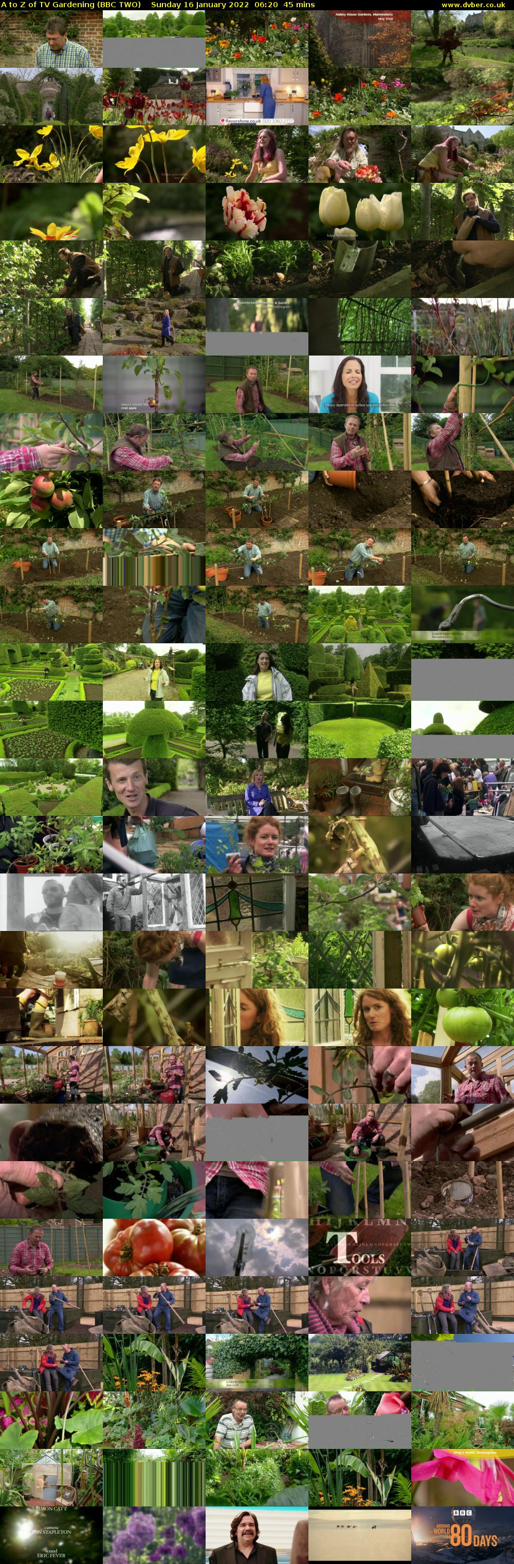 A to Z of TV Gardening (BBC TWO) Sunday 16 January 2022 06:20 - 07:05