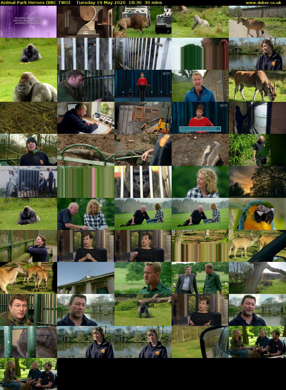 Animal Park Heroes (BBC TWO) Tuesday 19 May 2020 18:30 - 19:00