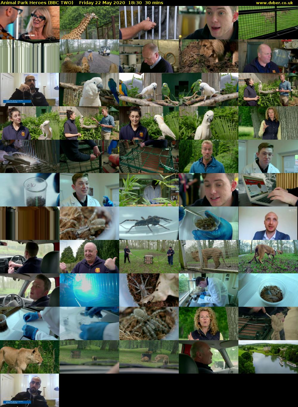 Animal Park Heroes (BBC TWO) Friday 22 May 2020 18:30 - 19:00