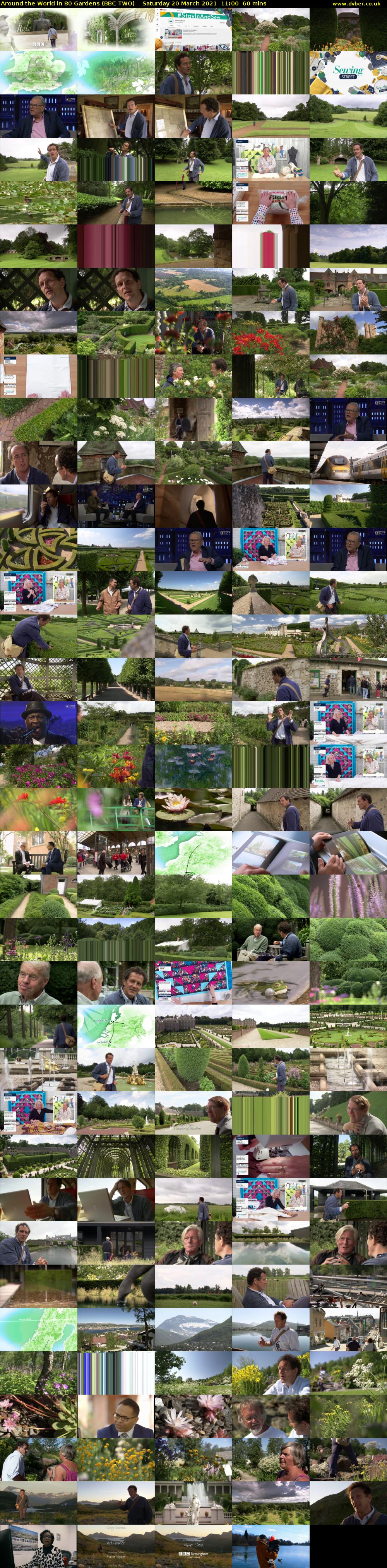 Around the World in 80 Gardens (BBC TWO) Saturday 20 March 2021 11:00 - 12:00