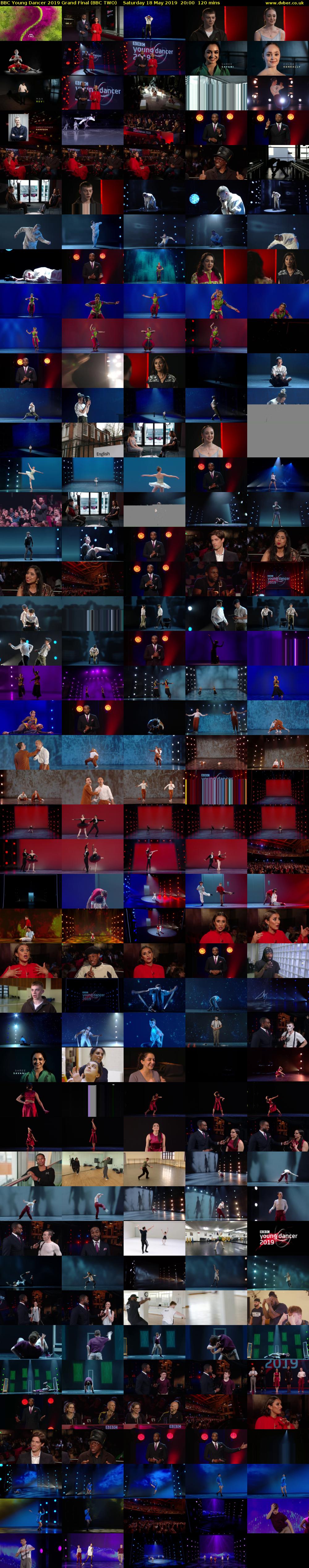 BBC Young Dancer 2019 Grand Final (BBC TWO) Saturday 18 May 2019 20:00 - 22:00