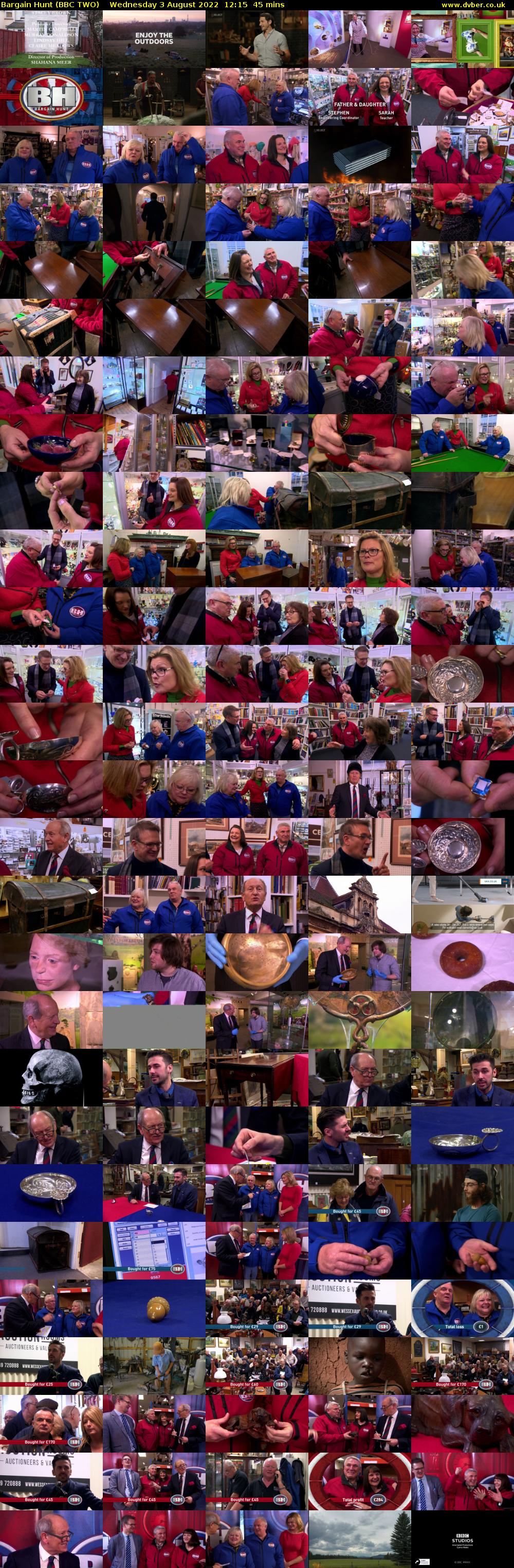 Bargain Hunt (BBC TWO) Wednesday 3 August 2022 12:15 - 13:00