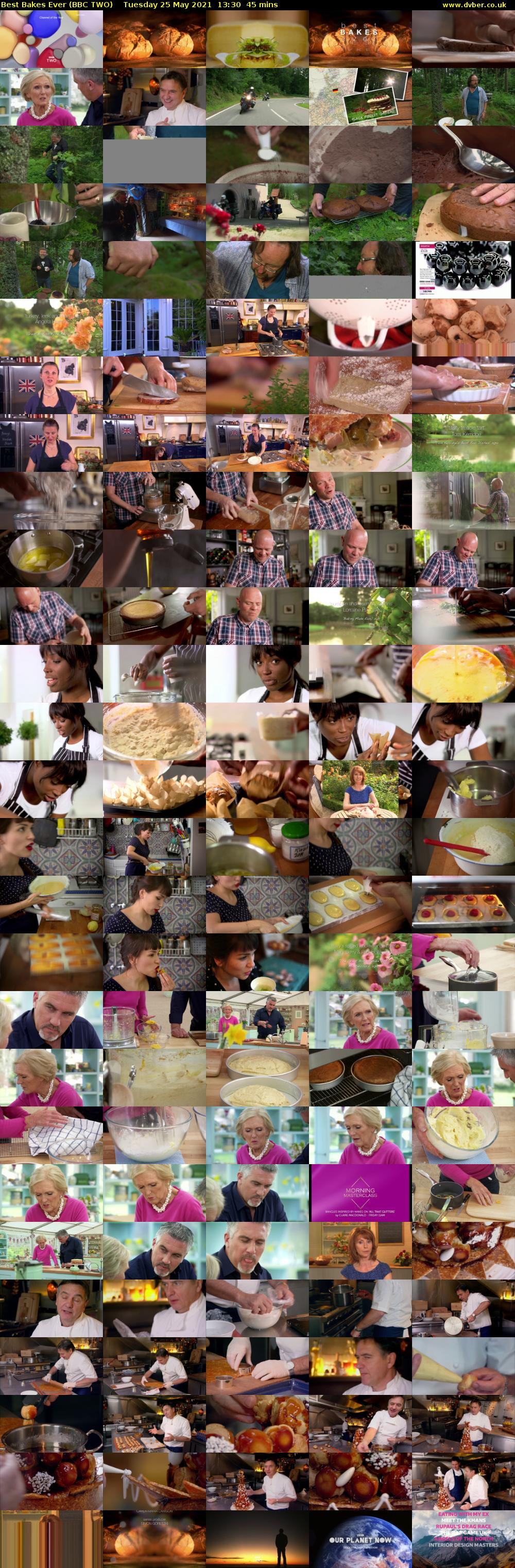 Best Bakes Ever (BBC TWO) Tuesday 25 May 2021 13:30 - 14:15